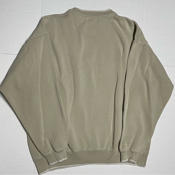 Croft & Barrow Beige Crewneck Sweater with Nature Deer Design - Flaw - Picture 6 of 8